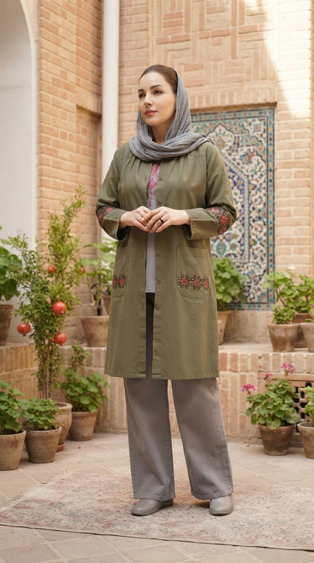 مانتو الیاف طبیعی کیمیا