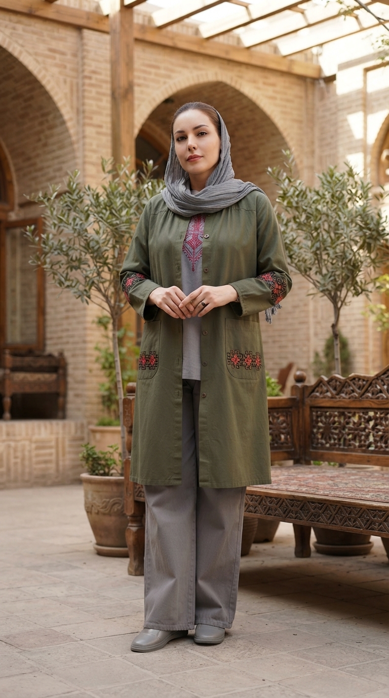 مانتو الیاف طبیعی کیمیا