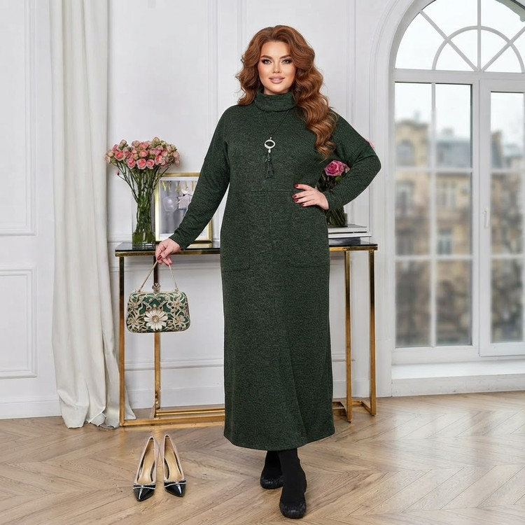پیراهن بلند سایز بزرگ زنانه