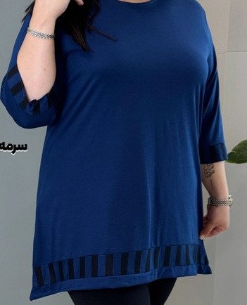 تونیک ویسکوز خرج کار لبه راه راه